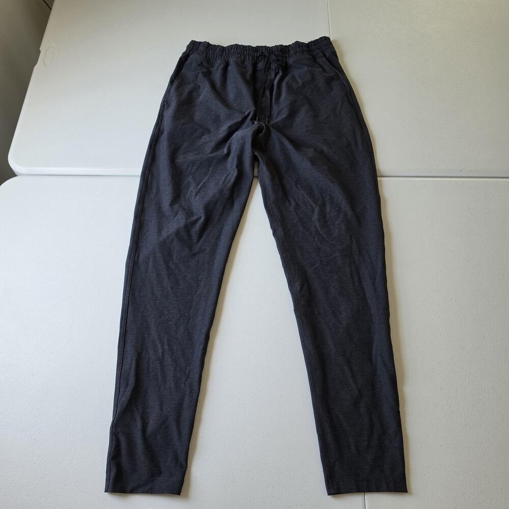 Outdoor Voices Jogger Pants Mens Large Gray Lightweight Jersey Drawstring Gym